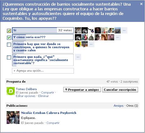 Facebook Coquimbo Delibera